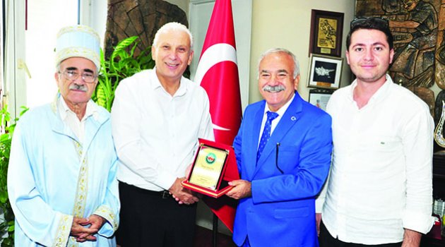 Yılın Ahisi Noyaner'den  Sözütek'e teşekkür ziyareti