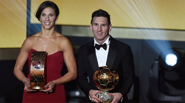 Yılın en iyi futbolcusu Messi!