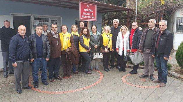 Yoksullara erzak yardımı yaptılar