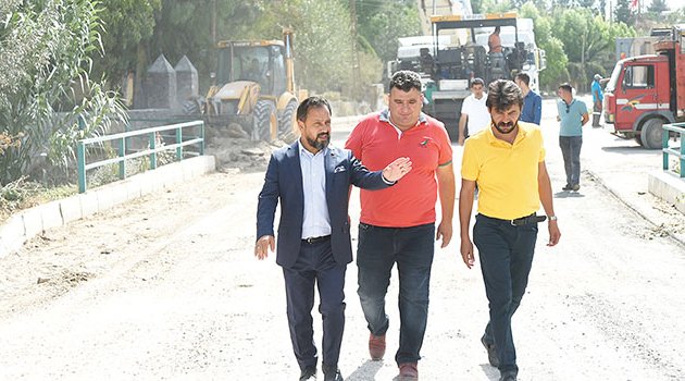 ‘Yol çalışmalarımız devam ediyor’