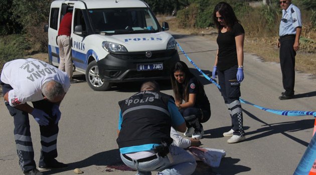 Yol ortasında ölü bulundu