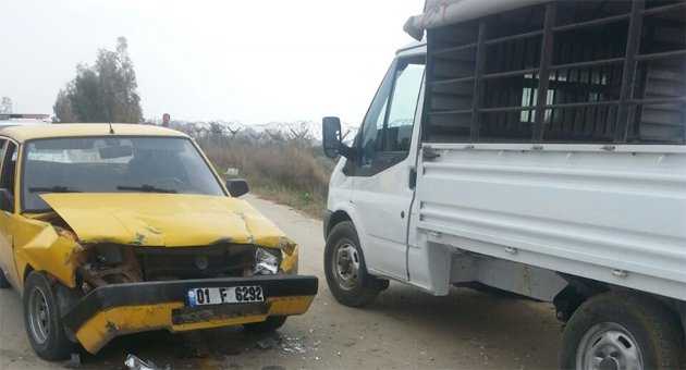 Yumurtalık’ta trafik kazası: 1 yaralı