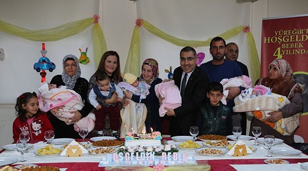 ‘Yüreğir’e Hoş Geldin Bebek’ projesi 4 yaşında