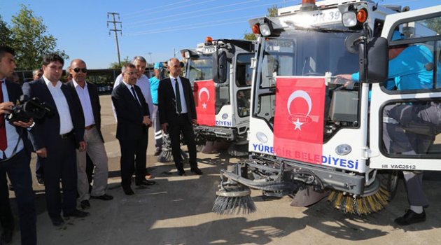 Yüreğir’e yeni iş makinaları alındı