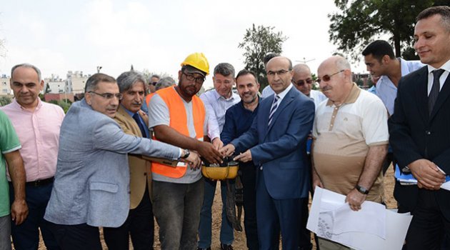 Yüreğir hükümet konağı'nın temeli törenle atıldı