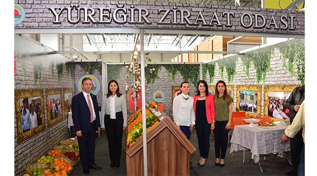 Yüreğir Ovası’nda yetişen ürünler fuarda görücüye çıktı