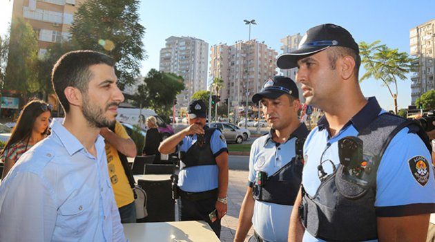 Zabıtadan yaka kameralı şeffaf denetim