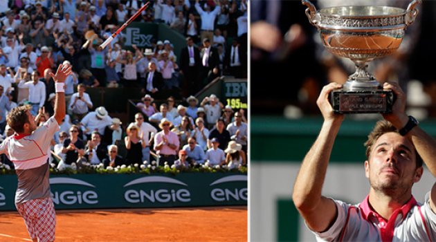 Zafer ve servet Wawrinka'nın!