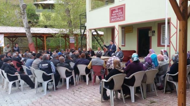 Zembilci Feke’de oy istedi
