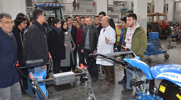 Ziraat mühendisi adaylarına uygulamalı eğitim