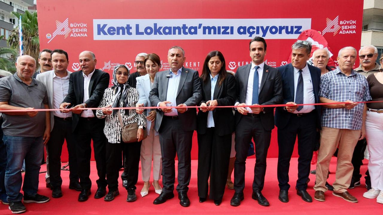 Adana Kent Lokantası Açıldı