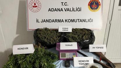 Adana’da 10 Kilodan Fazla Esrar Ele Geçirildi