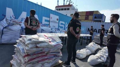 Ambarlı Limanı’nda 1,7 Ton Kokain Ele Geçirildi