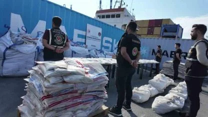 Ambarlı Limanı’nda 1,7 Ton Kokain Ele Geçirildi
