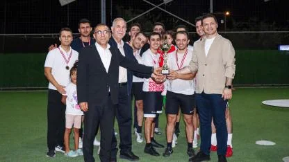 "Av. Savaş Bedir Halı Saha Futbol Turnuvası”nda Şampiyon Adaletgücü