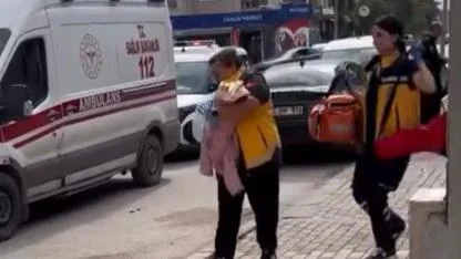 Cami Avlusunda Bebek Bulundu