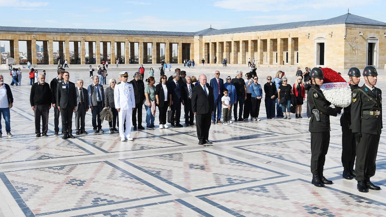 Çukurova Gazeteciler Cemiyeti Anıtkabir’de