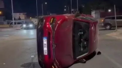 Diyarbakır’da Araç Takla Attı: 1 Yaralı