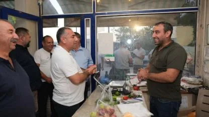 Güngör Geçer, Aladağ ve Köylerinde Halkla Buluştu