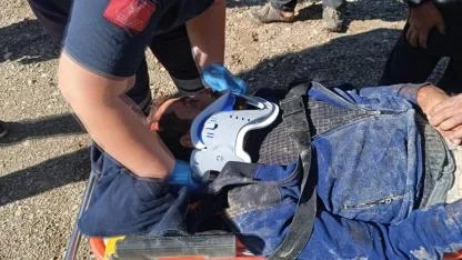 Kamyon Uçuruma Yuvarlandı, Sürücü Hayatını Kaybetti