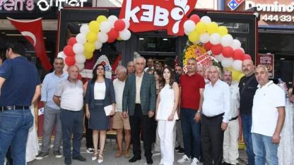 Kebo Döner'in Açılışı Bölgenin Sosyal Gücünü Gösterdi