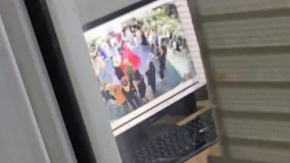 Kına Eğlencesinde Facia:Avize Gelinin Üzerine Düştü
