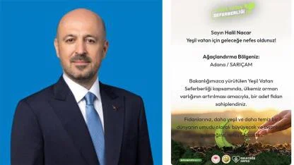 Nacar’dan ''Yeşil  Vatana'' Destek