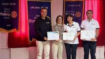 Rotary EVKA Projesinin İlk Haftası Gerçekleşti