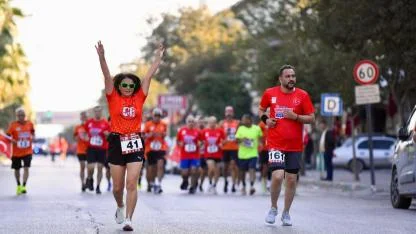 Sarıçam'da ''29 Ekim'' Coşkusu:350 Sporcu Cumhuriyet İçin Koştu