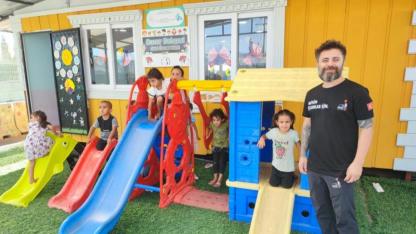 Tarım İşçilerinin Çocuklarına Konteyner Sınıfta Eğitim