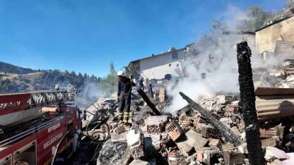 Yangında Kaybolan Abi ve Kardeşi Arama Çalışmaları Sürüyor