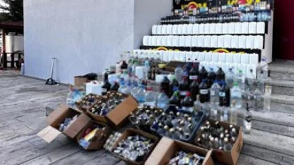 Adana'da Kaçak İçki Operasyonu:16 Gözaltı