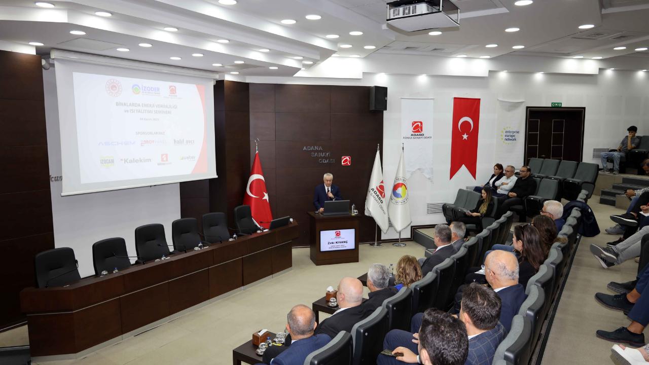 ADASO'da Binalarda Enerji Verimliliği ve Isı Yalıtımı Semineri Gerçekleştirildi