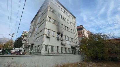 Aile Sağlığı Merkezi'nde Korkutan Yangın
