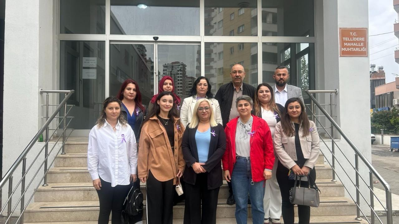 Anahtar Parti Seyhan’da “Şiddete Sessizlik Değil, Dayanışma!”