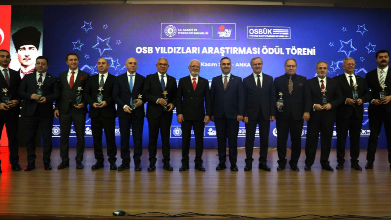 AOSB, OSBÜK Araştırmasında 11 Yıldızla Zirvede