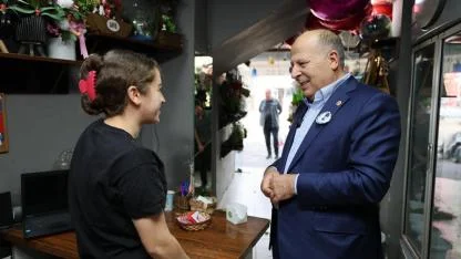 Başkan Ali Demirçalı, Kozan Yolu Esnafıyla Buluştu