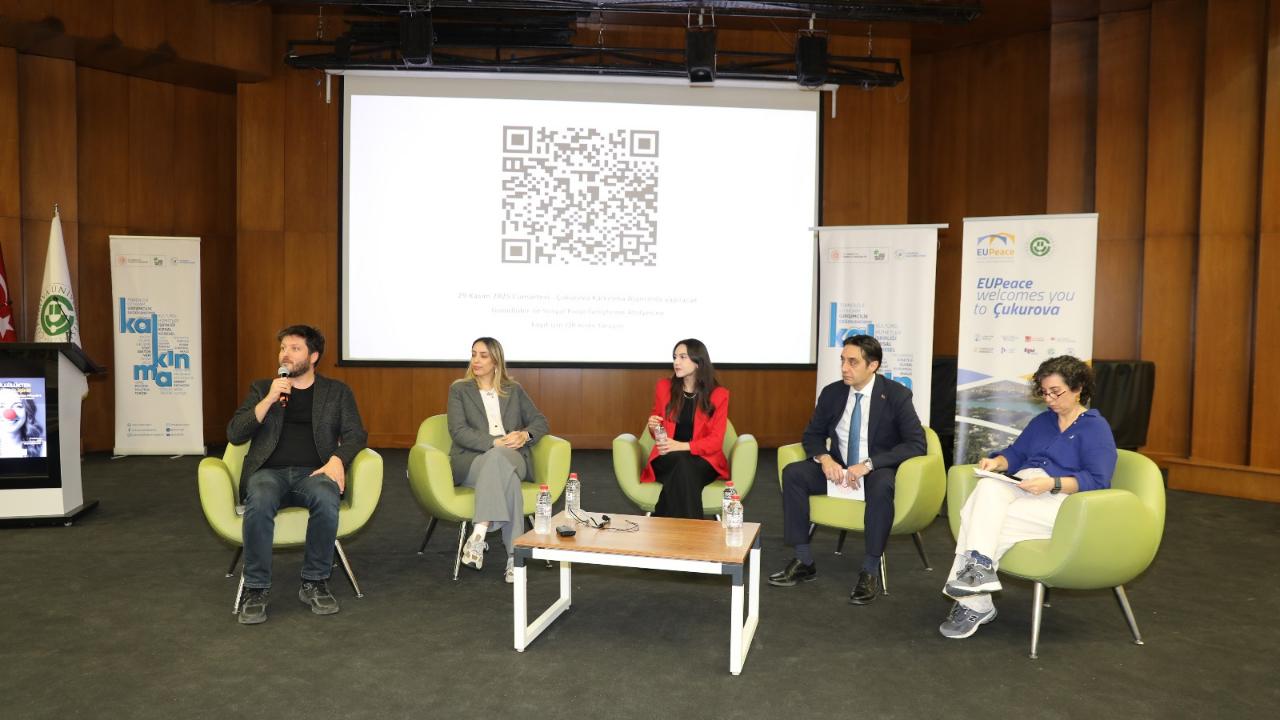 Çukurova Üniversitesinde “Gönüllülükten Sosyal Gelişime” Paneli