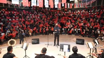 Cumhuriyet Korosu Atatürk'ün Sevdiği Şarkıları Seslendirdi