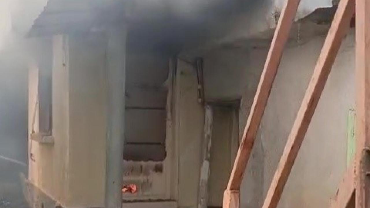 Engelli Yaşlı Kadın, Yangında Hayatını Kaybetti