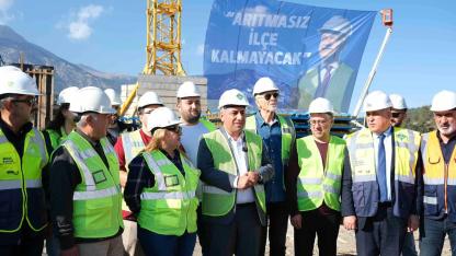 Geçer, Pozantı Atık Su Arıtma Tesisi’ni İnceledi