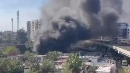 Hurdacı Dükkanında Korkutan Yangın