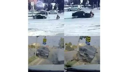 Kırmızı Işık Faicası:Motosiklet Sürücüsü Ağır Yaralandı