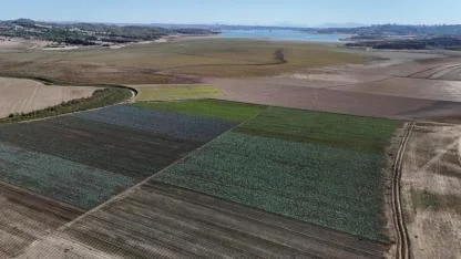 Kuruyan Seyhan Baraj Gölü Tarım Arazine Çevrildi