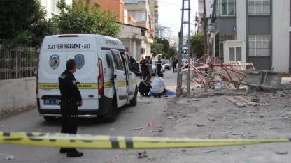 Metrelerce Yüksekten Zemine Çakıldılar:1 Ölü,1 Yaralı