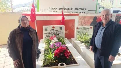 Şehit Bünyamin Çabuk Kabri Başında Anıldı