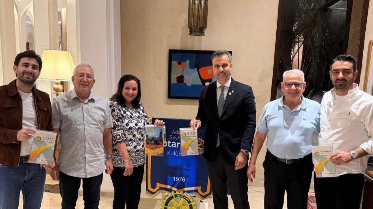 Seyhan Rotary’ye Fas’tan Kardeş