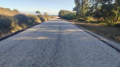 Yumurtalık'ta Yol Düzenlemesi Sürüyor