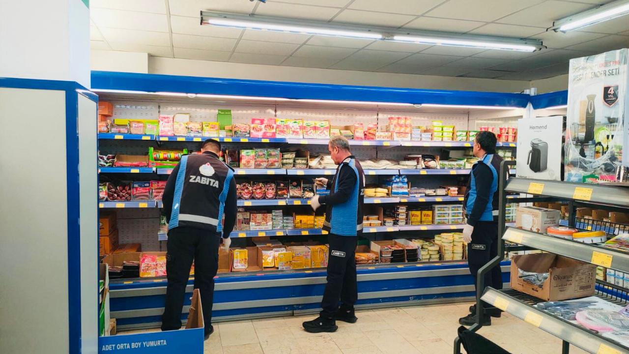 Zincir Marketlerde Fahiş Fiyat ve SKT Denetimi