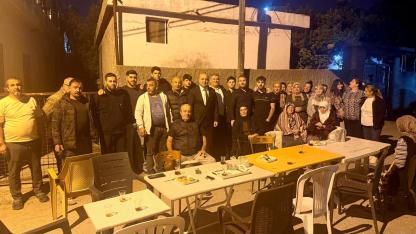 Ziyapaşa’da MHP Coşkusu: Hane Ziyareti Açık Hava Toplantısına Dönüştü